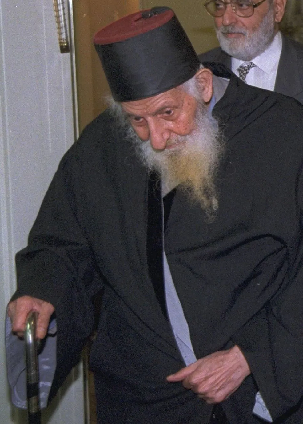 דיוקן הרב יצחק כדורי בזקנותו